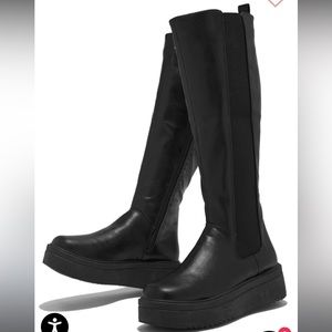 Black Platform Boots